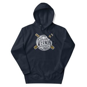 Logo Adult Navy Hoodie