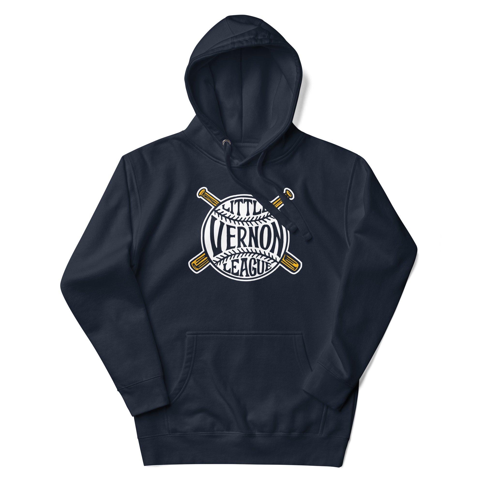 Logo Adult Navy Hoodie